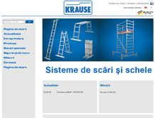 Tablet Screenshot of krause-systems.ro