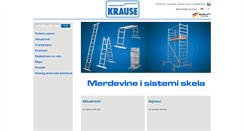 Desktop Screenshot of krause-systems.rs