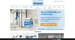Desktop Screenshot of krause-systems.hu