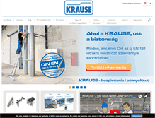 Tablet Screenshot of krause-systems.hu